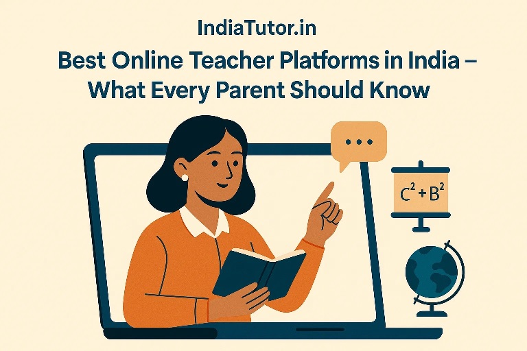 Best Online Teacher Platforms in India – What Every Parent Should Know