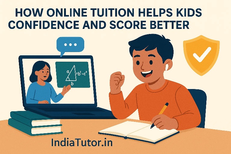 How Online Tuition Helps Kids Build Confidence and Score Better