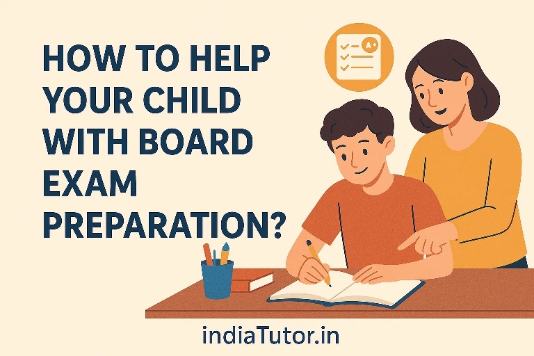How to Help your Child with Board Exam Preparation