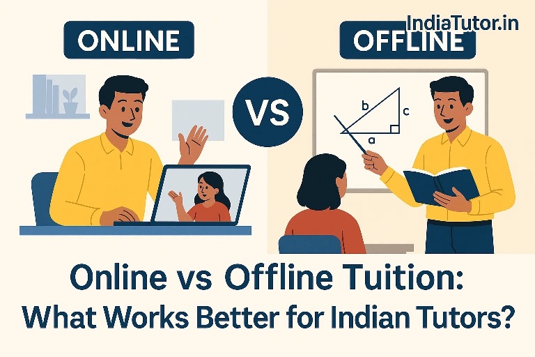Online vs Offline Tuition What Works Better for Indian Tutors