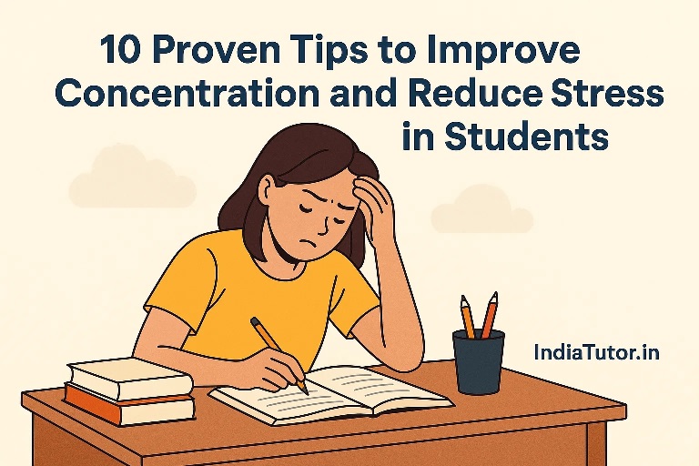 10 Proven Tips to Improve Concentration and Reduce Stress in Students