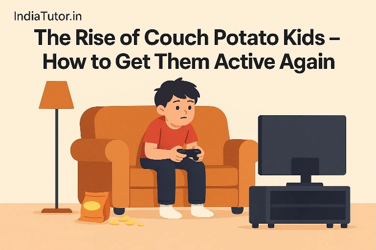 The Rise of Couch Potato Kids – How to Get Them Active Again