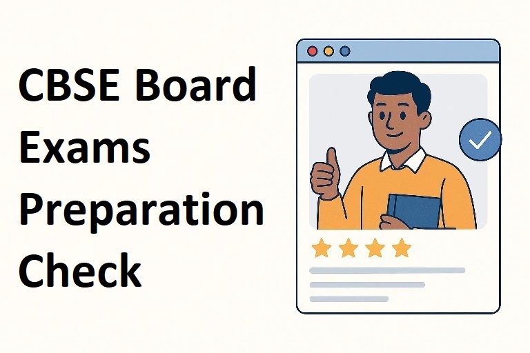 CBSE Board Exams Preparation Check