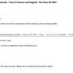 Tutor Required Requests from Parents submitted on IndiaTutor.in