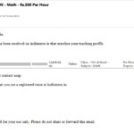 Tutor Required Requests from Parents submitted on IndiaTutor.in