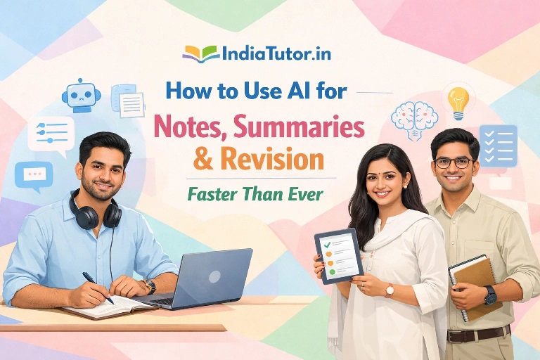 How to Use AI for Notes, Summaries & Revision Faster Than Ever