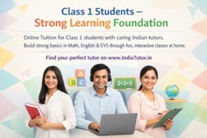 Online Tuition for Class 1 Students