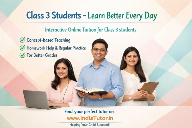 Online Tuition for Class 3 Students