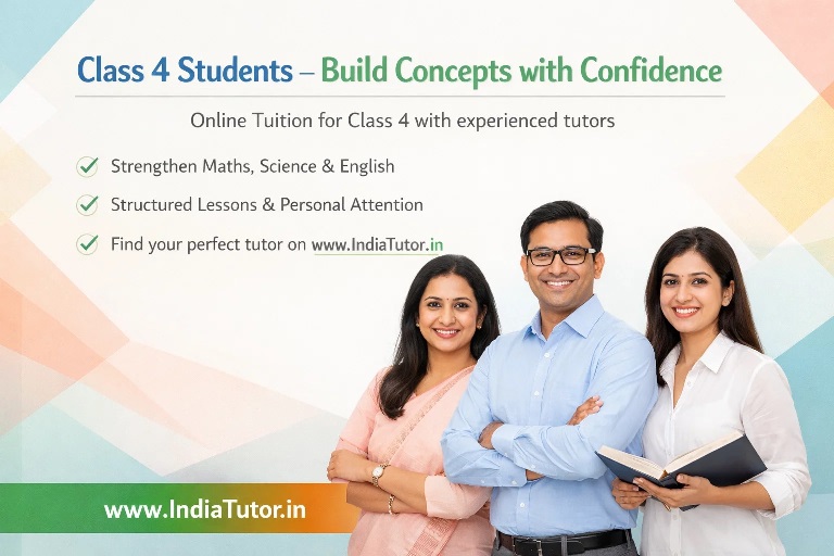 Online Tuition for Class 4 Students