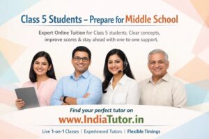 Online Tuition for Class 5 Students