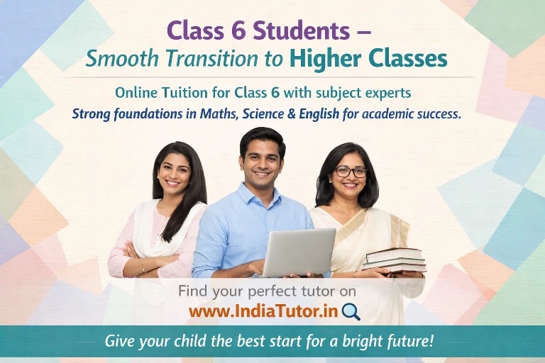 Online Tuition for Class 6 Students