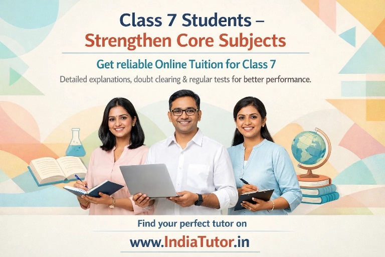 Online Tuition for Class 7 Students