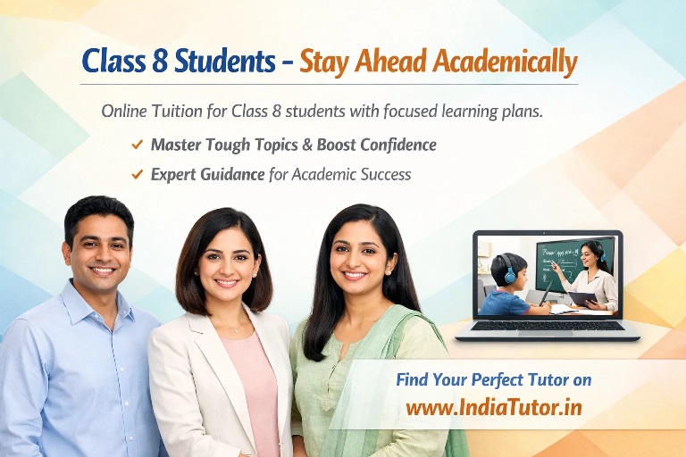 Online Tuition for Class 8 Students