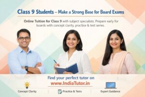 Online Tuition for Class 9 Students
