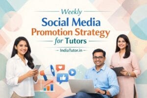 Weekly Social Media Promotion Strategy for Tutors