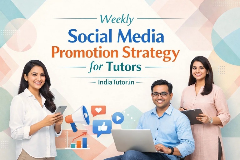 Weekly Social Media Promotion Strategy for Tutors