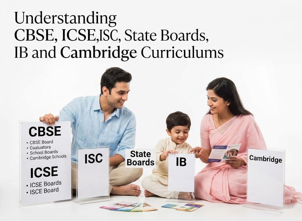 Understanding CBSE, ICSE, ISC, State Boards, IB and Cambridge Curriculums